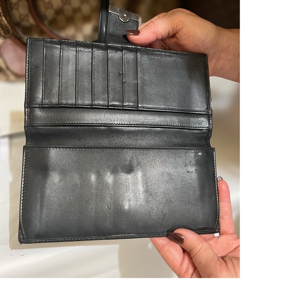 Gucci denim long wallet! - Picture 3 of 3